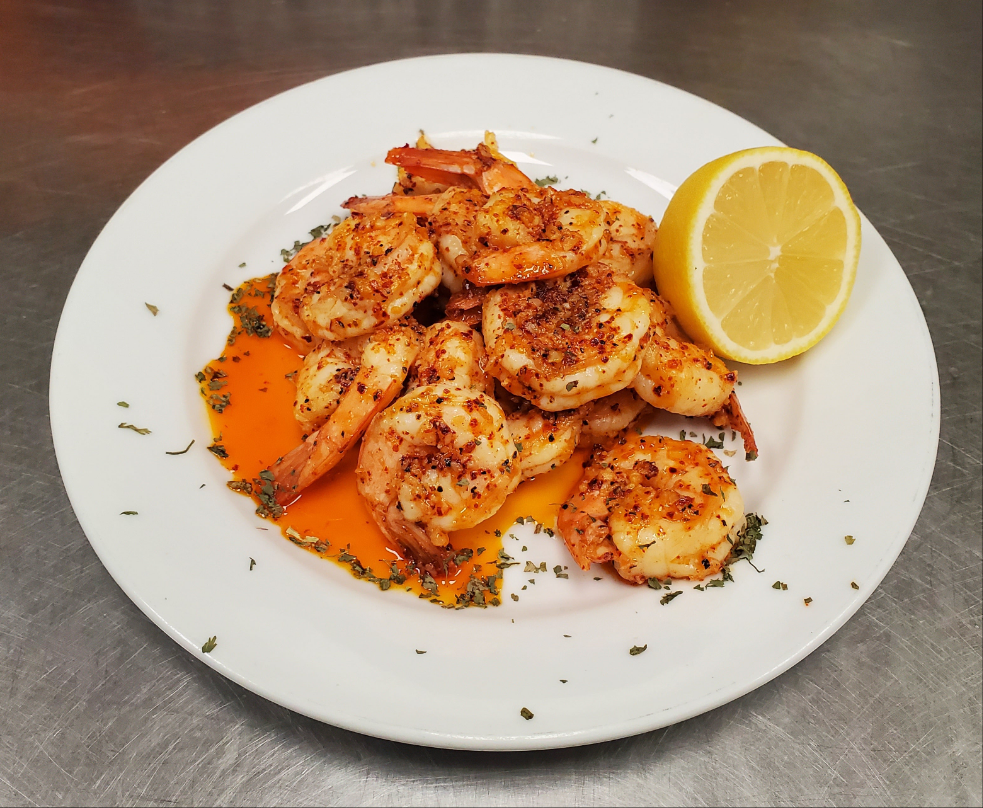 Garlic Butter Shrimp Dinner