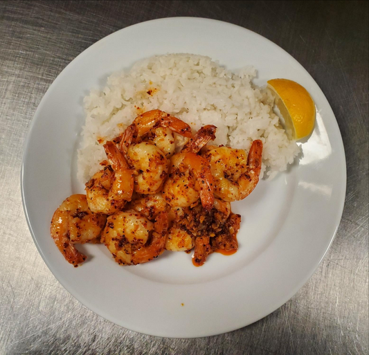 Garlic Butter Shrimp Dub Bob