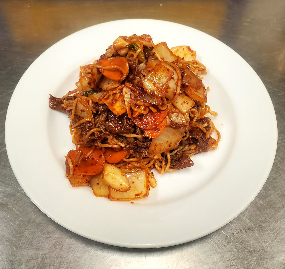 Spicy Beef Bulgogi Yakisoba