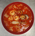 Spicy Seafood Udon
