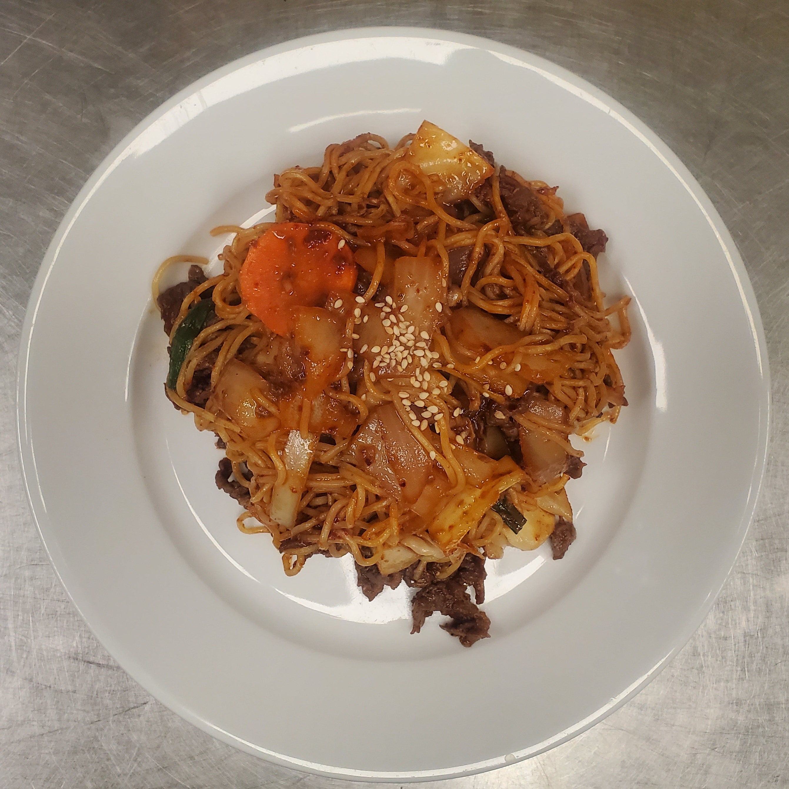 SPICY Beef Bulgogi Yakisoba
