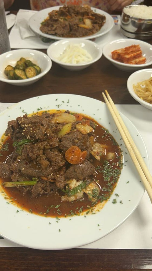 Spicy Beef Bulgogi Dinner