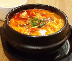Spicy Seafood Tofu Soup