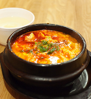 Spicy Seafood Tofu Soup