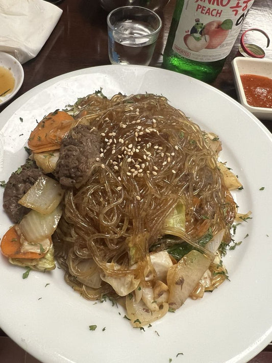 Veggie Japchae Dinner